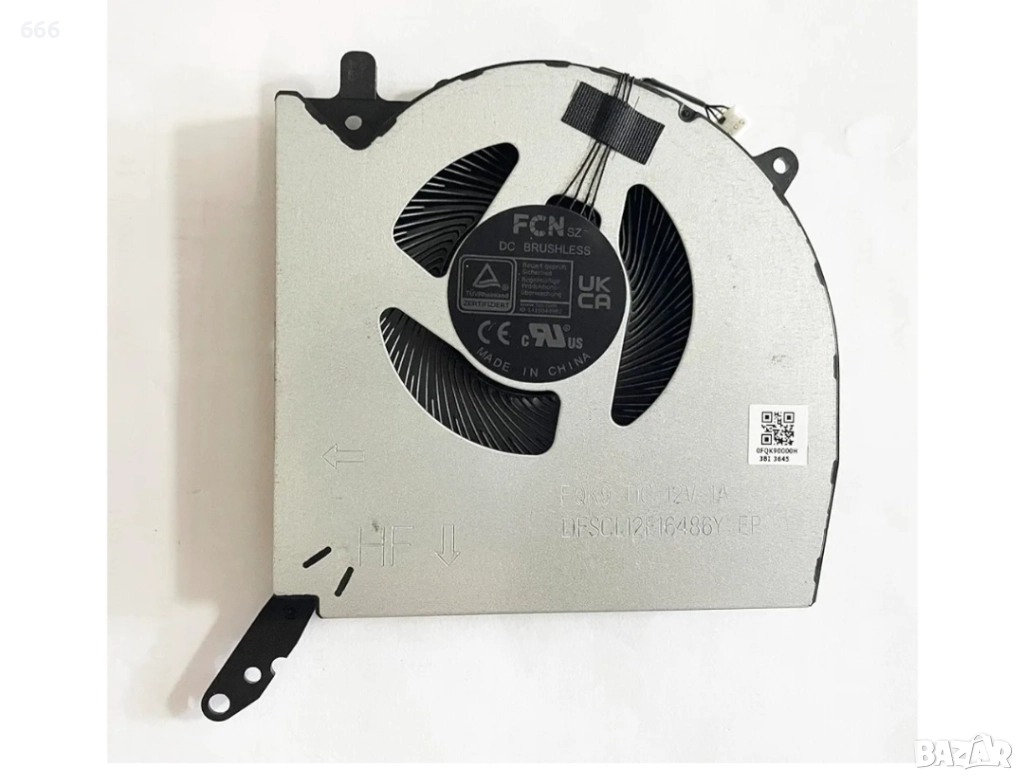 Вентилатор за охлаждане на процесора и графичния процесор, снимка 1