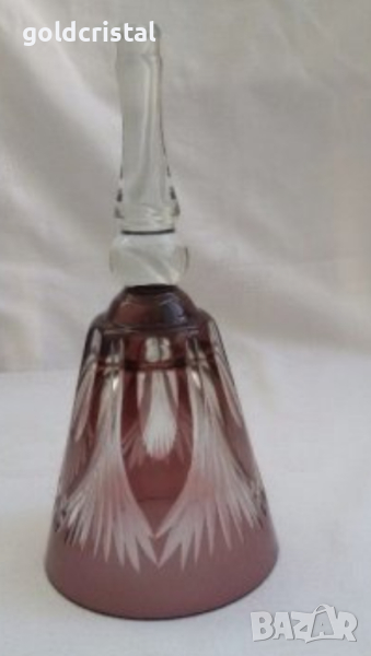 цветен кристал декоративна камбанка, снимка 1