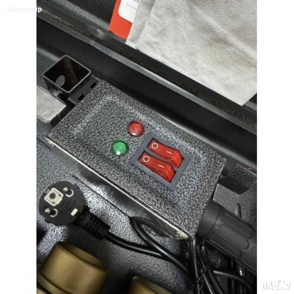 Лепачка в метален куфар 2500W, снимка 1