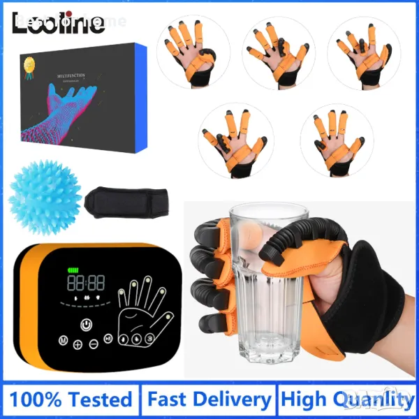 Ръкавица робот за рехабилитация пет канална от Loline М. лява или дясна, снимка 1