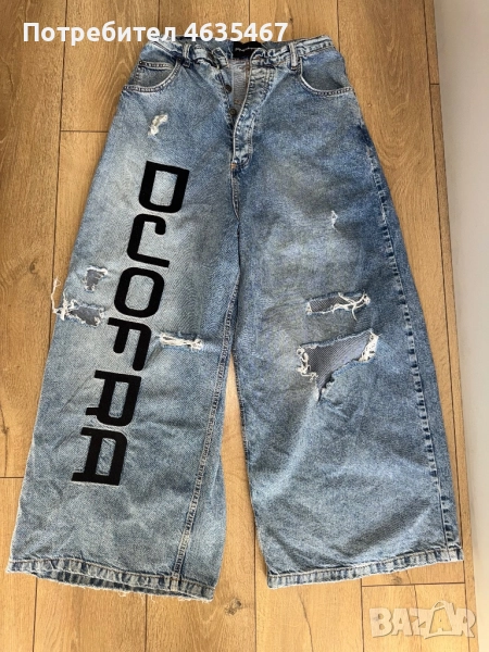 Дънки Djofra, размер М, oversized , снимка 1