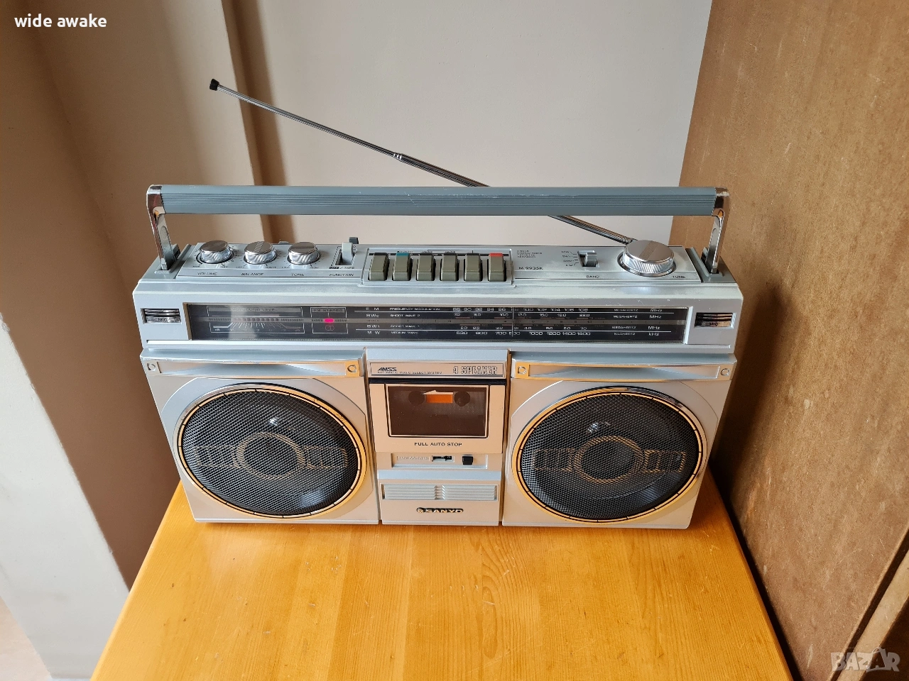 Sanyo M9935K радиокасетофон, снимка 1