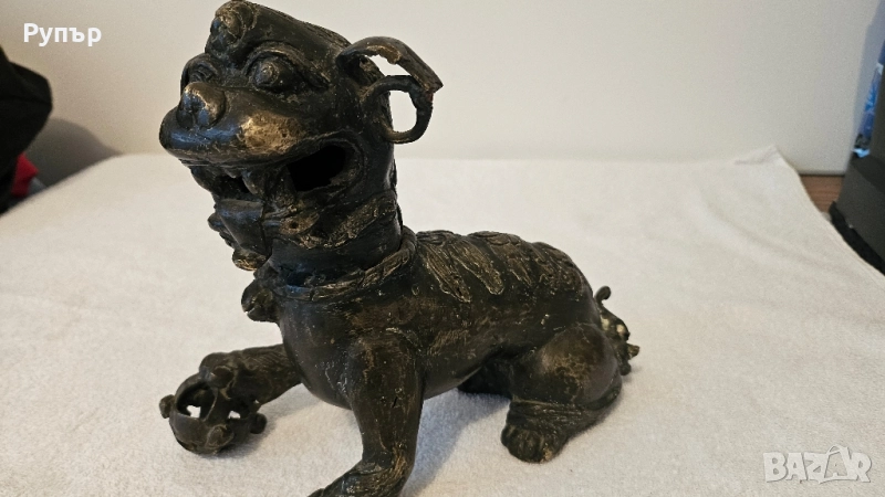 Китайско бронзово куче, снимка 1