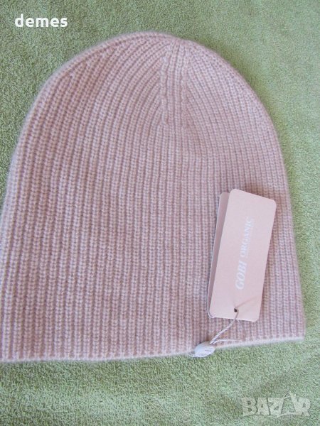 Дамска/мъжка плетена  шапка GOBI, 100% кашмир, Монголия, снимка 1