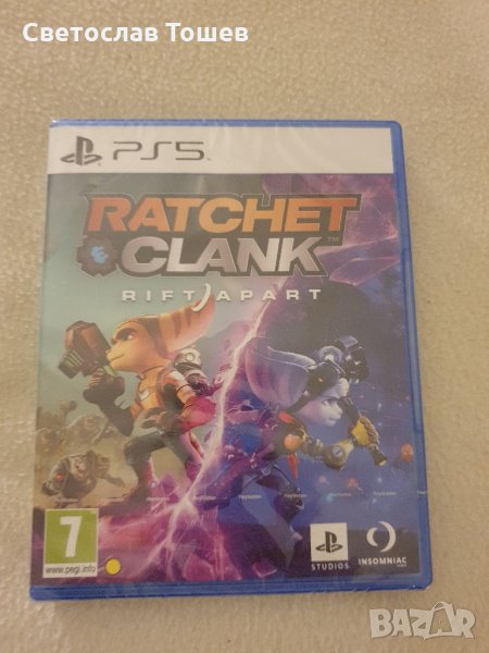 Продавам игра Ratchet & Clank: Rift Apart  за Sony Playstation 5 (PS5), снимка 1