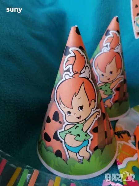 Парти шапка Пебълс Флинстоун, снимка 1