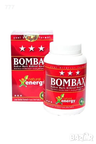 билкова паста Bombax за наддаване на тегло , снимка 1