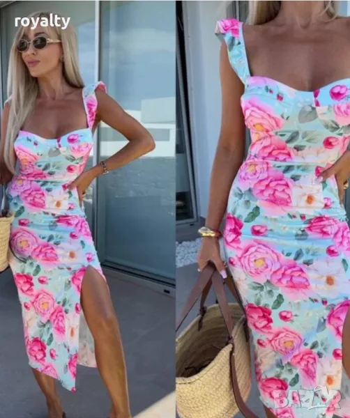 Дамски елегантни рокли Различни цветове , снимка 1