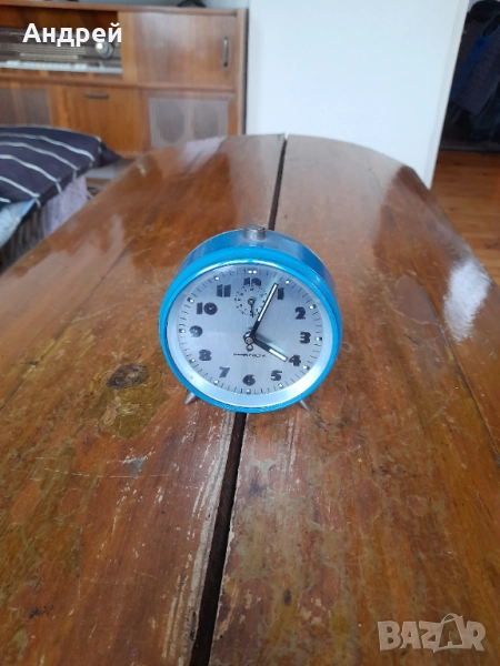 Стар часовник,будилник Mera Poltik, снимка 1