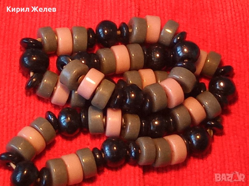 СТАРО ГРАДСКО БИЖУ КОЛИЕ УКРАШЕНИЕ от ОБРАБОТЕНИ КАМЪЧЕТА 9154, снимка 1