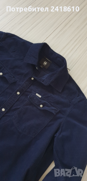 G - Star 3301  Slim Shirt Cotton Mens Size  XL НОВО! ОРИГИНАЛ! Мъжка Риза!, снимка 1
