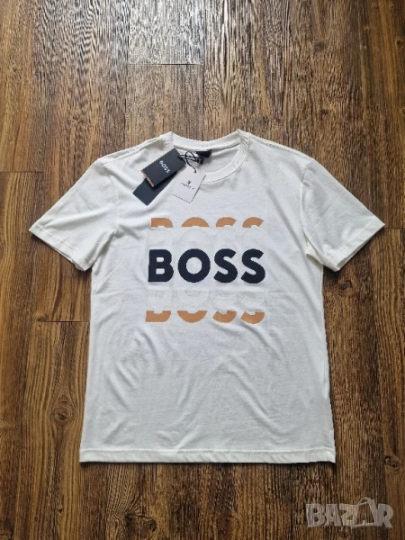 Страхотна мъжка тениска HUGO BOSS размер L , снимка 1