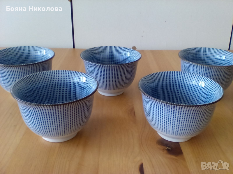Традиционен китайски комплект за чай - чаши, 5 броя., снимка 1