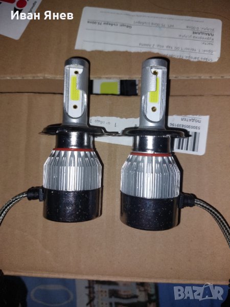 LED крушки H4 C6, снимка 1