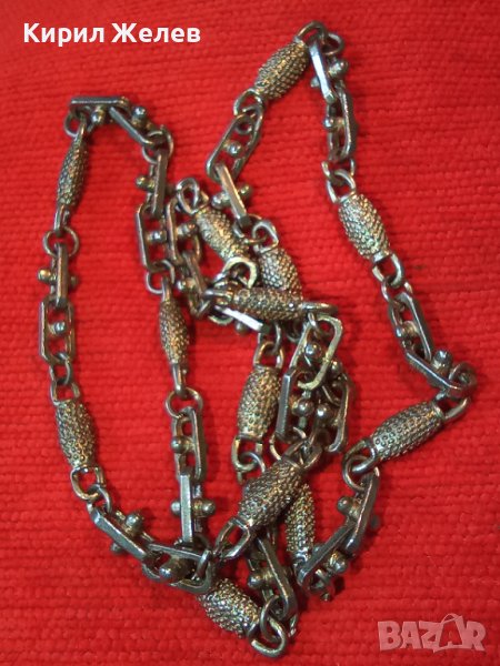 МНОГО ЗДРАВ ПОСРЕБРЕН СТОМАНЕН АРТ ЛАНЕЦ 3770, снимка 1