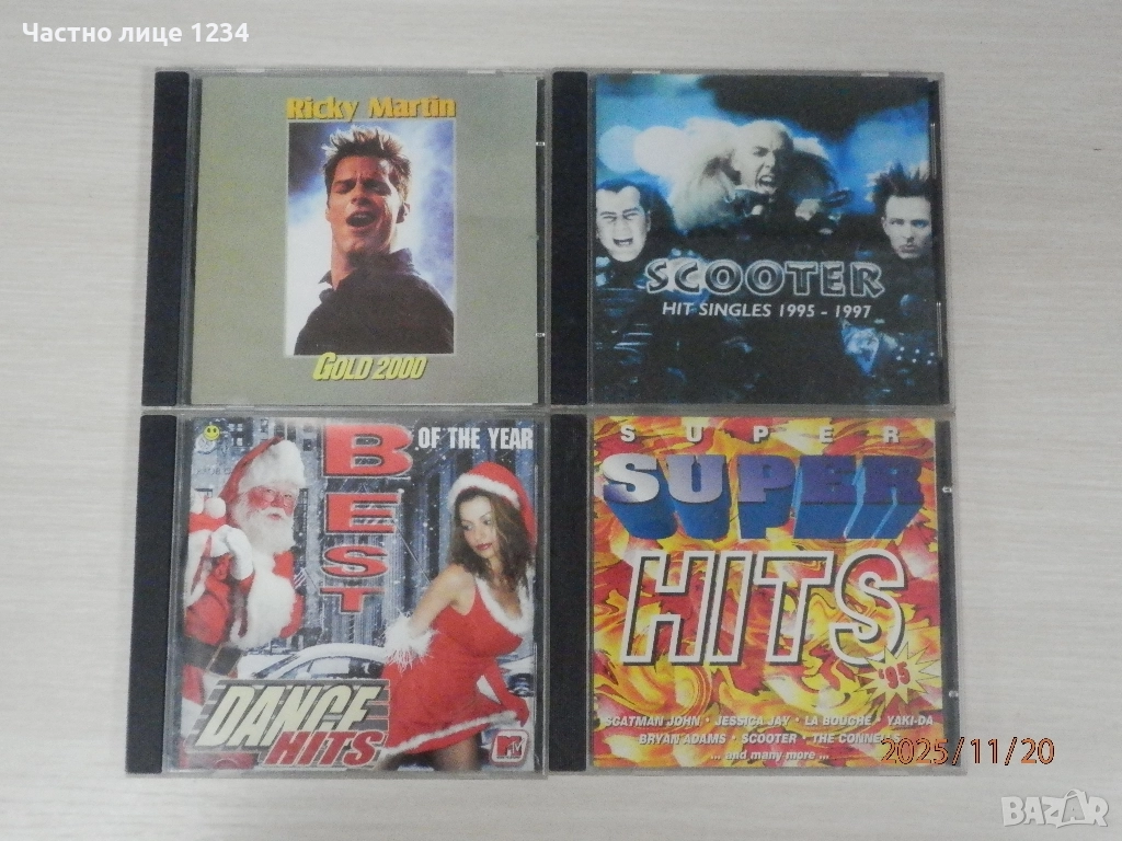 Scooter / Ricky Martin / Super Hits'95 & MTV - Best of The Year Dance Hits - 2003, снимка 1