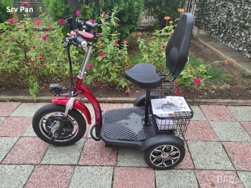 Електрическа триколка с равна платформа 48V 750W, снимка 1