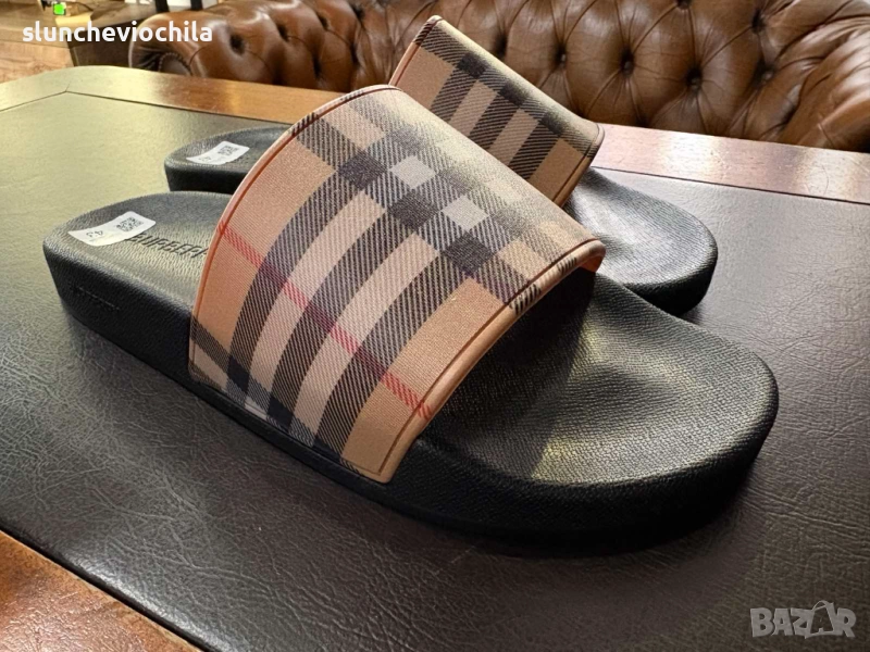 Burberry Vintage Check slides, снимка 1