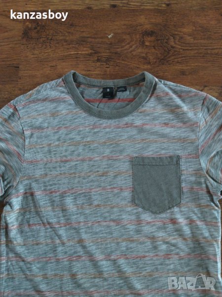 g-star felor reg stripe pkt r t - страхотна мъжка тениска, снимка 1