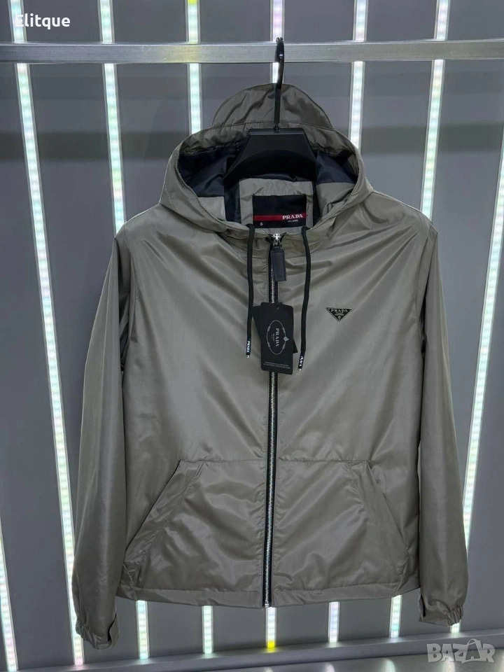 мъжки якета/ ветровки на едро клас оригинал prada, снимка 1