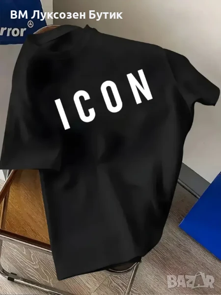 👕 Уникална мъжка тениска ICON – модерна визия и безупречен стил 👕, снимка 1