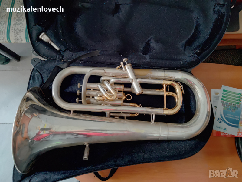 ANDREAS EASTMAN EEP526GS Euphonium - Професионален еуфониум/туба с твърд куфар и мундщук , снимка 1