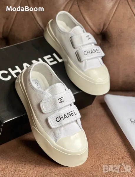Ch🅰️nel бели дамски маратонки , снимка 1