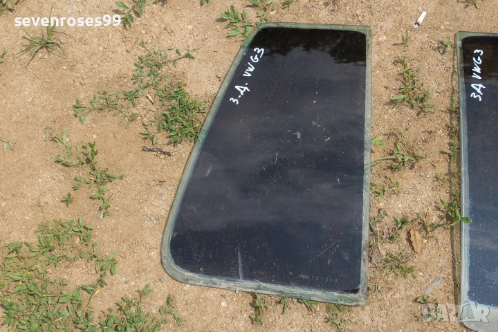 Стъкло фикс врата задно дясно Фолксваген Голф 3 комби 1.9 tdi 90hp VW Golf 3, снимка 1