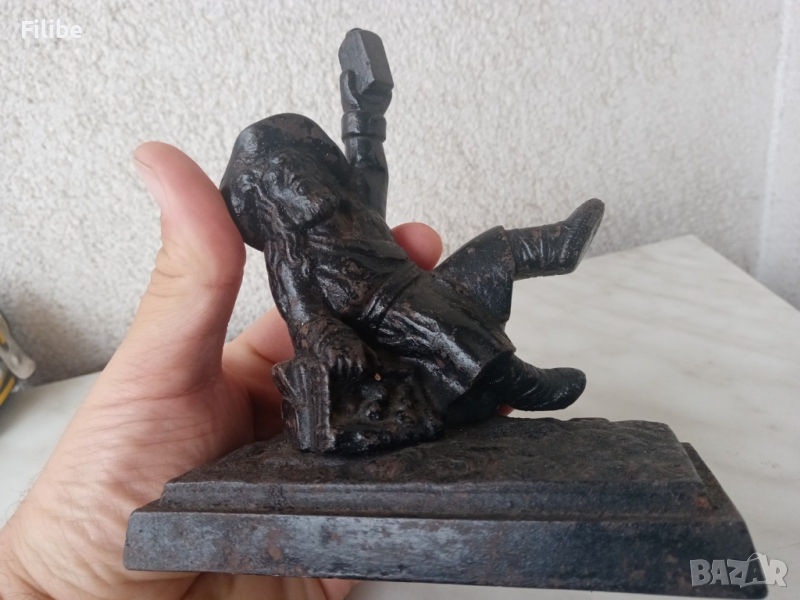 Пират,фигура,статуетка,метал,Рядка,

, снимка 1