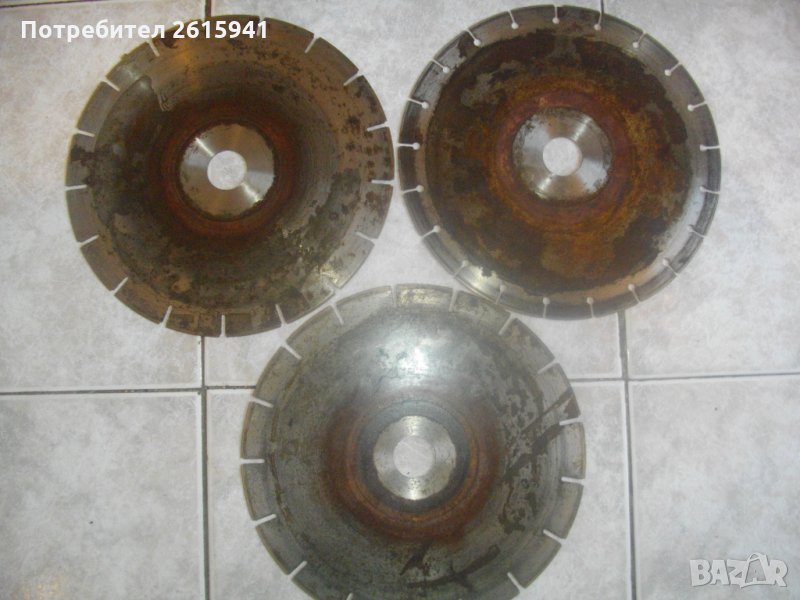 ф245мм-Режещ Диск Диамантина за Рязане На Бетон-Немски-Почти Нов , снимка 1