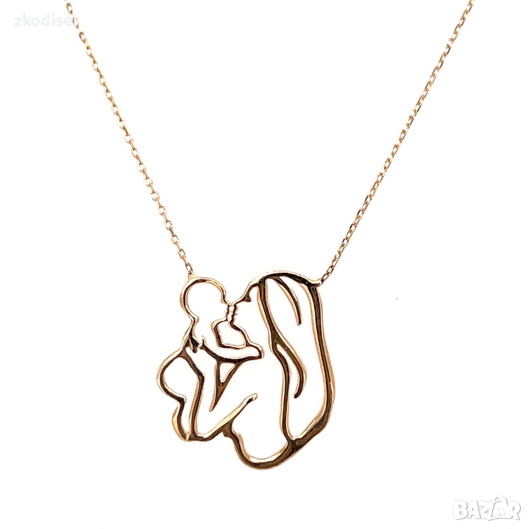 Златно колие 2,38гр. 40,0см. 14кр. проба:585 модел:36311-6, снимка 1