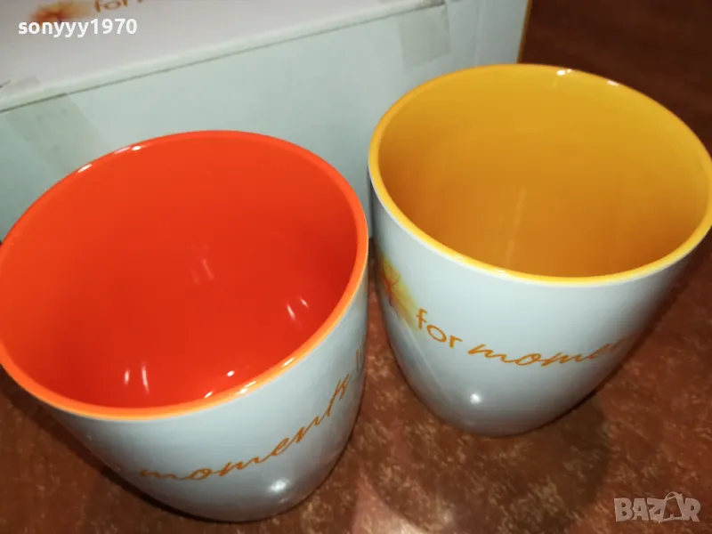 2БР КЕРАМИЧНИ ЧАШИ-НОВИ 2212241511, снимка 1