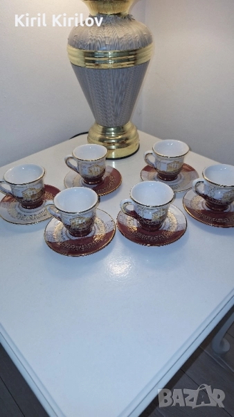 Гръцки сервиз за кафе, снимка 1