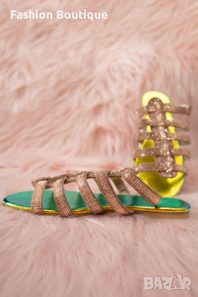Дамски сандали с камъчета 36/41, снимка 1