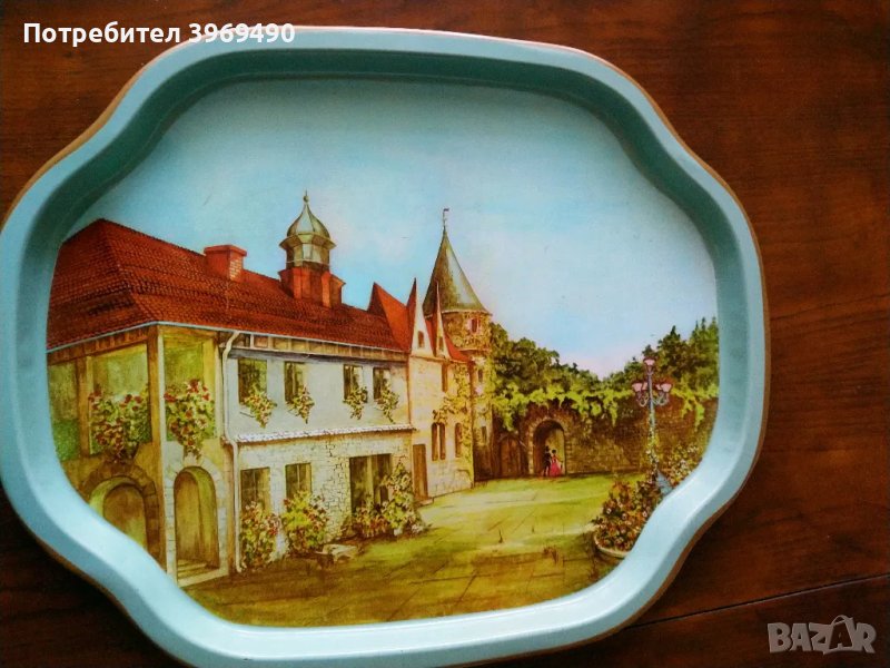 Метален поднос., снимка 1