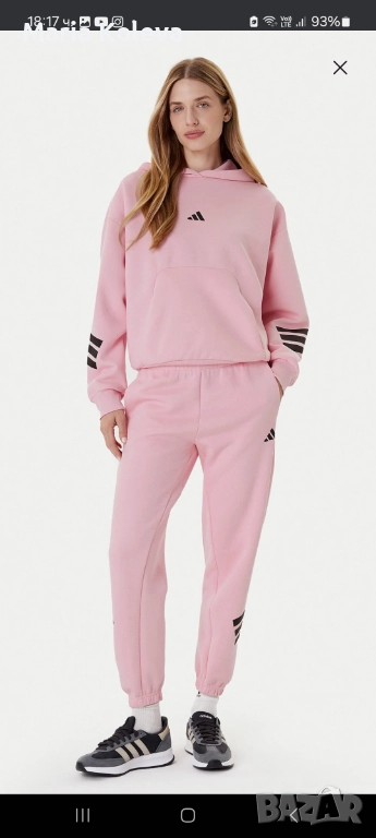 Дамски екип и тениска АДИДАС, снимка 1