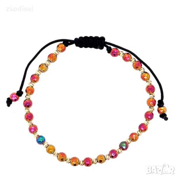 Златна регулируема гривна 1,17гр. 14кр.проба:585 модел:29453-3, снимка 1