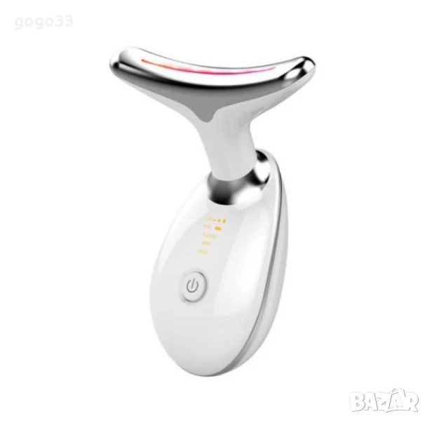 Многофункционален уред за лице и шия – лифтинг, масаж и грижа против стареене, снимка 1