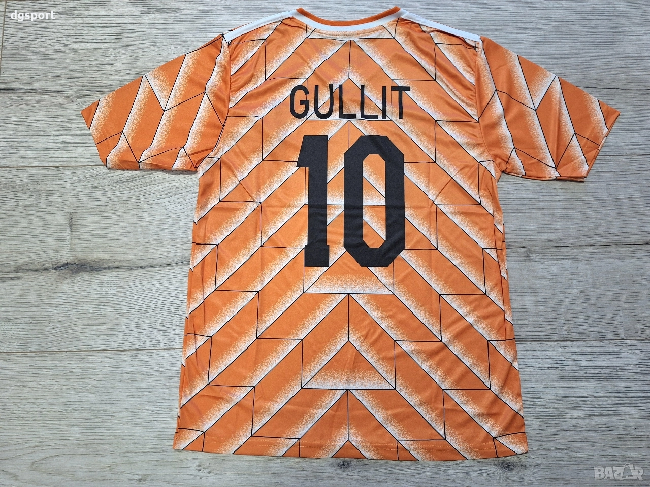 Футболна фланелка на Рууд Гулит и Марко ван Бастен Холандия ретро модел!!!, снимка 1