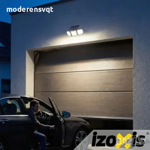Мощна соларна LED лампа 167 LED 500 lm интелигентно осветление за вашия дом и градина, снимка 5 - Соларни лампи - 55903019