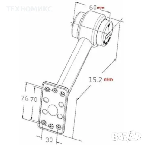 Комплект 2 броя габаритни светлини Tovbmup, LED 12V, водоустойчиви, 15см, за камион и ремарке, снимка 7 - Аксесоари и консумативи - 48991085