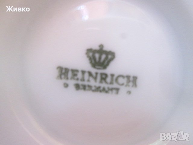 HEINRICH Germany чаша за кафе с височина 11.5 см., снимка 4 - Чаши - 42271399