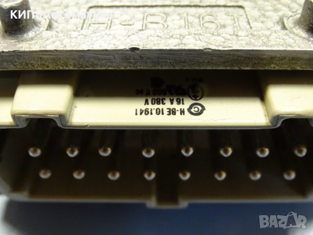 Куплунг машинен Contact PHOENIX H-B16T connector receptacle, снимка 8 - Резервни части за машини - 35891274