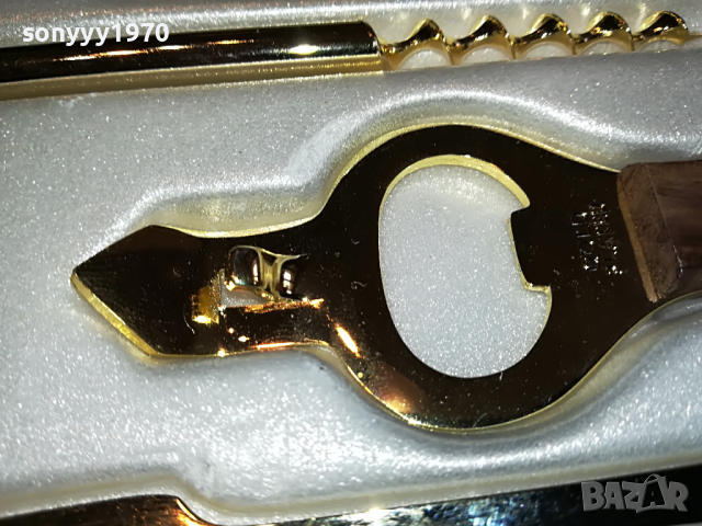 GOLD PLATED-ВНОС GERMANY 3003221229, снимка 10 - Антикварни и старинни предмети - 36281424