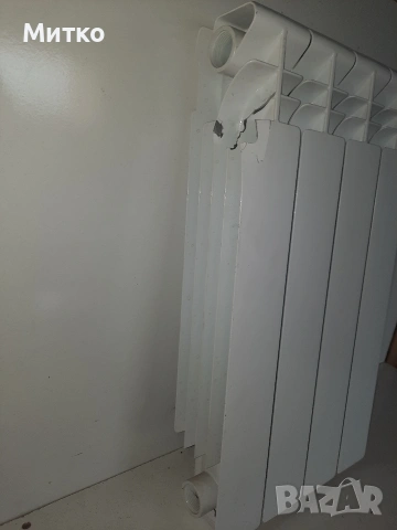 НОВ Алуминиев радиатор с 4 ребра със забележка, снимка 5 - Радиатори - 53193358