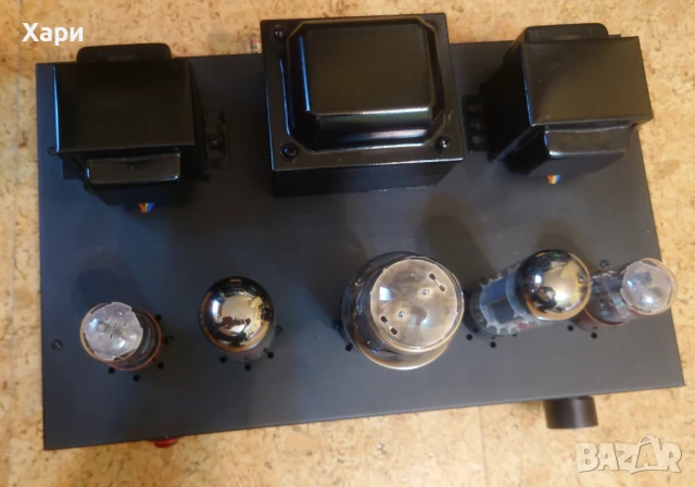 Лампов усилвател EL34 крайно стъпало клас А, снимка 5 - Ресийвъри, усилватели, смесителни пултове - 51008793