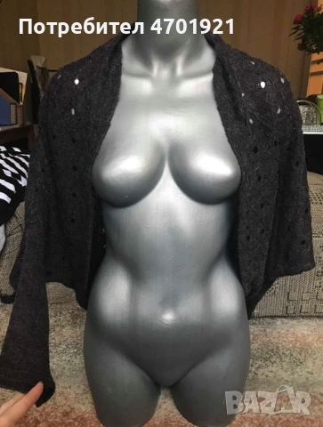 Кафява жилетка, снимка 5 - Жилетки - 53215751