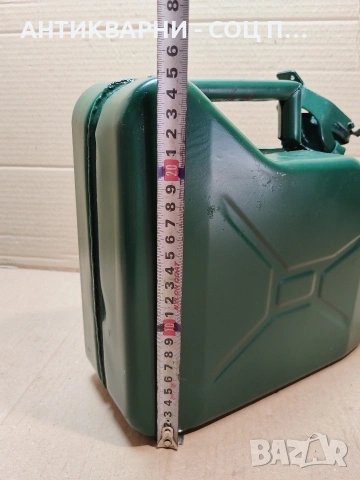 Стара Соц Метална Туба За Гориво / 5 Литра. / НОМЕР 1613., снимка 9 - Антикварни и старинни предмети - 53670644