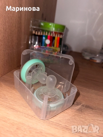 Залъгалка/Биберон Tommee Tippe, снимка 2 - Прибори, съдове, шишета и биберони - 51962269