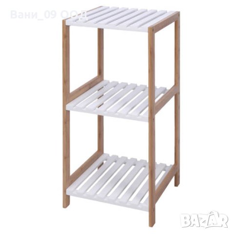 Бамбукова етажерка за баня 